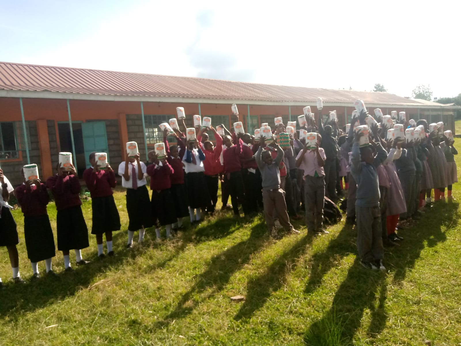 Wendiga Primary School Food Giveaway