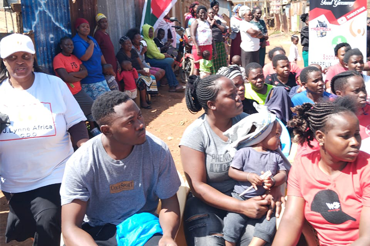 Residents of Kangemi slums